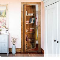 A Murphy Door transforms your doorway into a secret passageway, adds an exciting space-saving work of art to your home, and creatively disguises entry to any safe or panic room. Our Flush Mount Bookcase