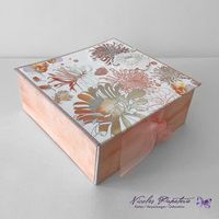 Geschenk-Box in Rose - Nicoles Papeterie