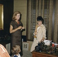 Grace Kelly and Edith Head