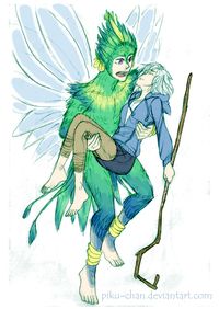 ROTG genderswap | santa sandman genderswap frostbite rule 63 genderbent Pitch Black ...