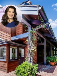 Actress Brooke Shields recently parted ways with her secluded L.A. home, a rustic-yet-luxurious five-bedroom that she purchased 25 years ago during her marriage to tennis legend Andre Agassi. Take a look inside.