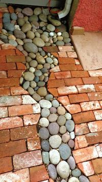 Great way for drainage from downspout. prairie bre...