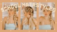 quick, easy, no heat hairstyles for back to school! - YouTube