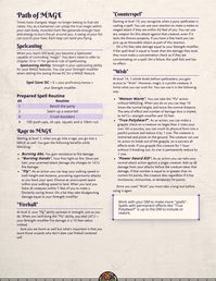 Path of MAGE! Play as the Strongest Spellcaster. Second image for no barbarian doodles : UnearthedArcana