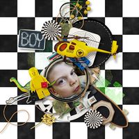 June 2020 - Color 'Boy's Scrap" Challenge | PiCKLEBERRYPOP FORUMS