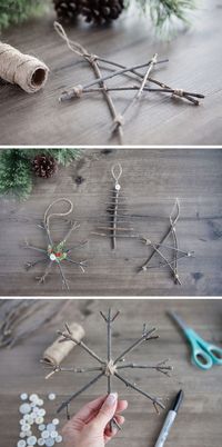 40 DIY Christbaumschmuck die die Freude bringen