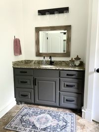Paint cabinets without sanding or priming! LOVE this new paint I found!