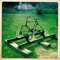 Check out this epic bug out vehicle. The bug out rail bike is a cheap and…