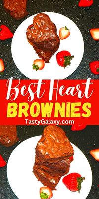 Valentine's Day easy deserts, perfect brownies are simple to make and they are mouthwatering. You need a brownie box mix and a few of other ingredients to make this Valentines Day food.