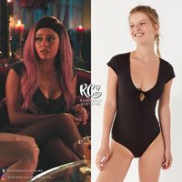 Riverdale Episode | S04E07 Toni Topaz wears the Out From Under ‘Teresa’ tie front bodysuit (Sold Out) from Urban Outfitters in Chapter Sixty-Four: The Ice Storm.