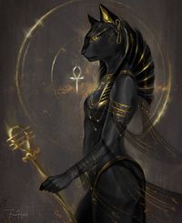 Fiona Hsieh 🐍✨ na Twitterze: „Anubis and Bastet 🌑🌕 https://t.co/vgQyMvX5H9” / Twitter