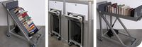 mk Solutions - Stacking carts for sorting directly to bookcarts to use for shelving