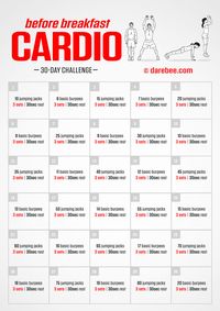 Before Breakfast Cardio Challenge