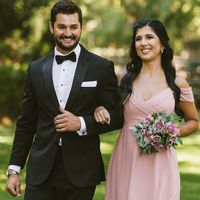Dusty Rose Bridesmaid Bouquet