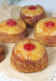 Vegan Pineapple Upside Down Cake - Gretchen's Vegan Bakery