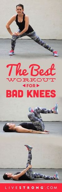 Don't let bad knees slow you down.