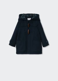Buttoned cotton coat - Girls | Mango Kids USA