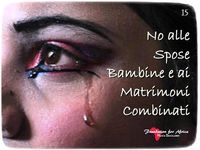 No alle Spose Bambine e ai Matrimoni Combinati
