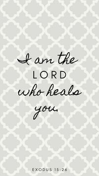 bible verse wallpaper; exodus 15:26