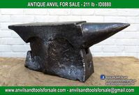 Ask for price with ID0880 on anvilsandtoolsforsale@gmail.com All pictures of all anvils on our website anvil for sale, anvils, blacksmith, blacksmiths, blacksmithing, antique tools, tool collector, swage block, stake, cone, cutler, french pig, amboss, incudine, schmied, forgeron, forge, enclume, forged, blacksmith tools, old tools, vintage tools, handtools, iron work, vise, stake, coutellier, chamouton, hulot harmel, collection, outil ancien, outils anciens, bigorne, art populaire, enclume