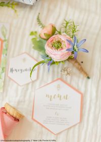 DIY Your Wedding Boutonniere with Fake Flowers from Afloral.com.