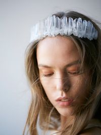 Free People Crystal Castles Crown, $58.00