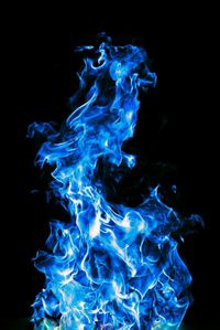 blue flame