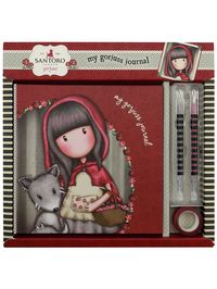 Santoro Gorjuss Boxed Journal Set - Little Red Riding Hood - Buy Online at Grindstore.com
