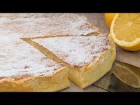 Gâteau au citron : sans farine et sans noix ! Fluffy, il fond dans la bouche ! Peu calorique ♥ - YouTube