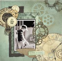 Kaisercraft - Time Machine Collection - Boy grunge