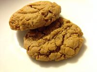 Vegan Peanut-Butter Cookies. These are fantastic and my family loves them with some added extras. Check out the simple recipe on ThePlantBasedDiet.com Happy Holidays!