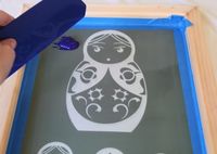 screen printing - photo emulsion tutorial