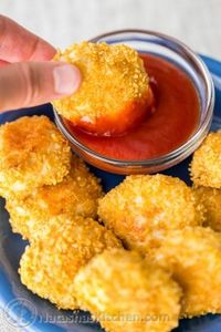 Baked Chicken Nuggets Recipe - NatashasKitchen.com