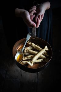 Parmigiano Reggiano and chestnut christmas cracker ravioli