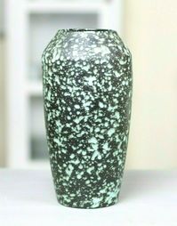 Scheurich Vase FatLava 242-22 Keramik Ceramic Fat Lava 60s Midcentury Germany