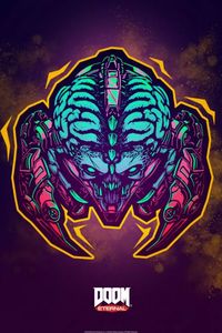 Mind poster by DOOM Official Brand Shop | Displate - collect your passions