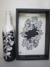 decoupage,+ black+and+white,
