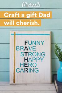 Remind Dad how much he’s loved all year round.