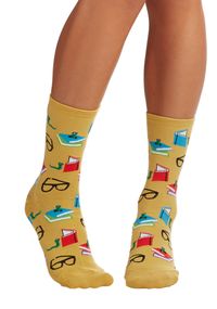 Curl Up With a Good Bookworm Socks