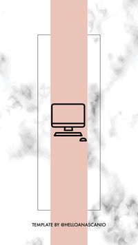 Computer templates for Instagram Highlights Stories by @helloanascanio / Plantilla para destacados de Instagram Stories