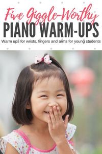 5 Giggle-Inducing Warm-ups For Little Piano Fingers, Wrists, And Arms #TeachPianoToday #PianoLessons #PianoTeaching