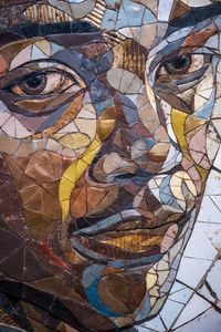 Expressive Portraits Made as Scrap-Metal Mosaics Question Societal Notions of Value | Colossal