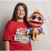 During Assembly Time, kids will laugh, learn, and have fun with the puppet, DJ cupcake! DJ Cupcake is a plush cupcake puppet that will create a party every day at VBS as the official DJ! Daily appearances with the Assembly leader set the stage for each day's Session and Bible story. DJ Cupcake can also be used during Gathering Time with the preschoolers. Scripts provided in the Assembly Leader.