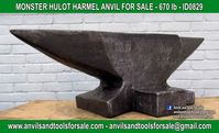 Ask for price with ID0829 on anvilsandtoolsforsale@gmail.com All pictures of all anvils on our website anvil for sale, anvils, blacksmith, blacksmiths, blacksmithing, antique tools, tool collector, swage block, stake, cone, cutler, french pig, amboss, incudine, schmied, forgeron, forge, enclume, forged, blacksmith tools, old tools, vintage tools, handtools, iron work, vise, stake, coutellier, chamouton, hulot harmel, collection, outil ancien, outils anciens, bigorne, art populaire, enclume