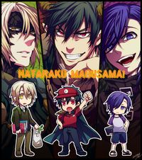 Hataraku Maou-sama! { aka "The Devil is a Part-timer" } ~~ Before and after