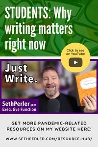 VISIT ME: http://www.sethperler.com to get my free Student Success Toolkit and free weekly update. #ExecutiveFunction #2e #SethPerler #students