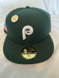 Hat Club Green Eggs And Ham Philadelphia Phillies Pink Brim Fitted Size 7 3/8 | eBay