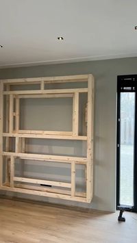 robinat21 on Instagram: Making off, our Cinewall 🥰🔥 We hebben onwijs veel leuke reacties gehad van onze vrienden en familie op het diy tv meubel ❤️ We zijn er…