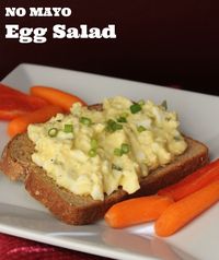 Egg Salad {NO MAYONNAISE)