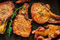 For the Lemon Pepper Pork Chops recipe, all you need is 4 Pork Chops, 1 tbsp Lemon Pepper, 8 tbsp Butter, 8 tbsp Olive Oil and 4 tsp Worcestershire Sauce. After getting all the ingredients
